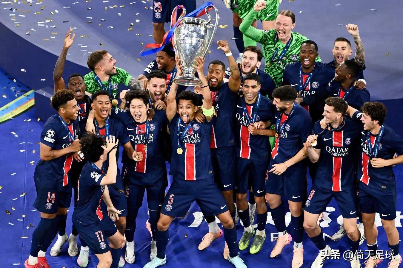 巴黎圣日耳曼胜利，将迎战曼城